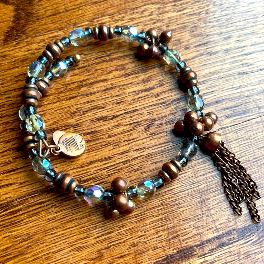 Alex and Ani Vintage Smoke Rare Runway